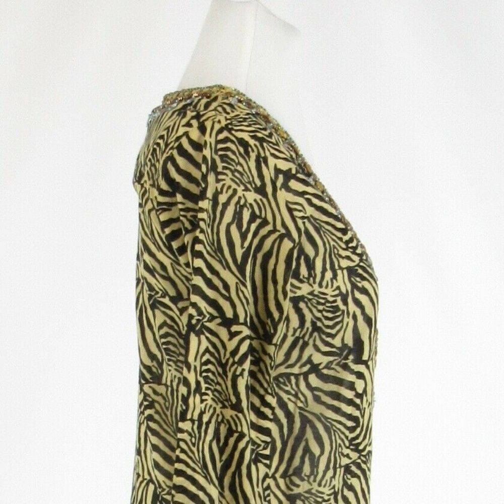 Barbara Gerwit Black Beige Blouse S View 6